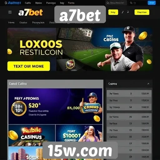Promos e bônus disponíveis no a7bet